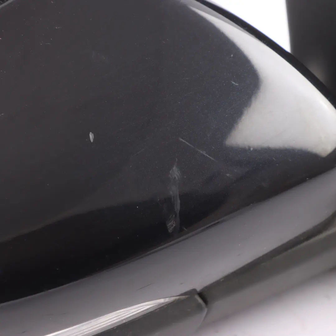 Mk6 Side Wing Mirror Right O/S Deep Black - C9X to VW Volkswagen Golf with Part number 5K0857508AE VW Volkswagen Golf Mk6 Side Wing Mirror Right O/S Deep Black - C9X - SKU RHD-5K0857508AE-DBL - Part number 5K0857508AE