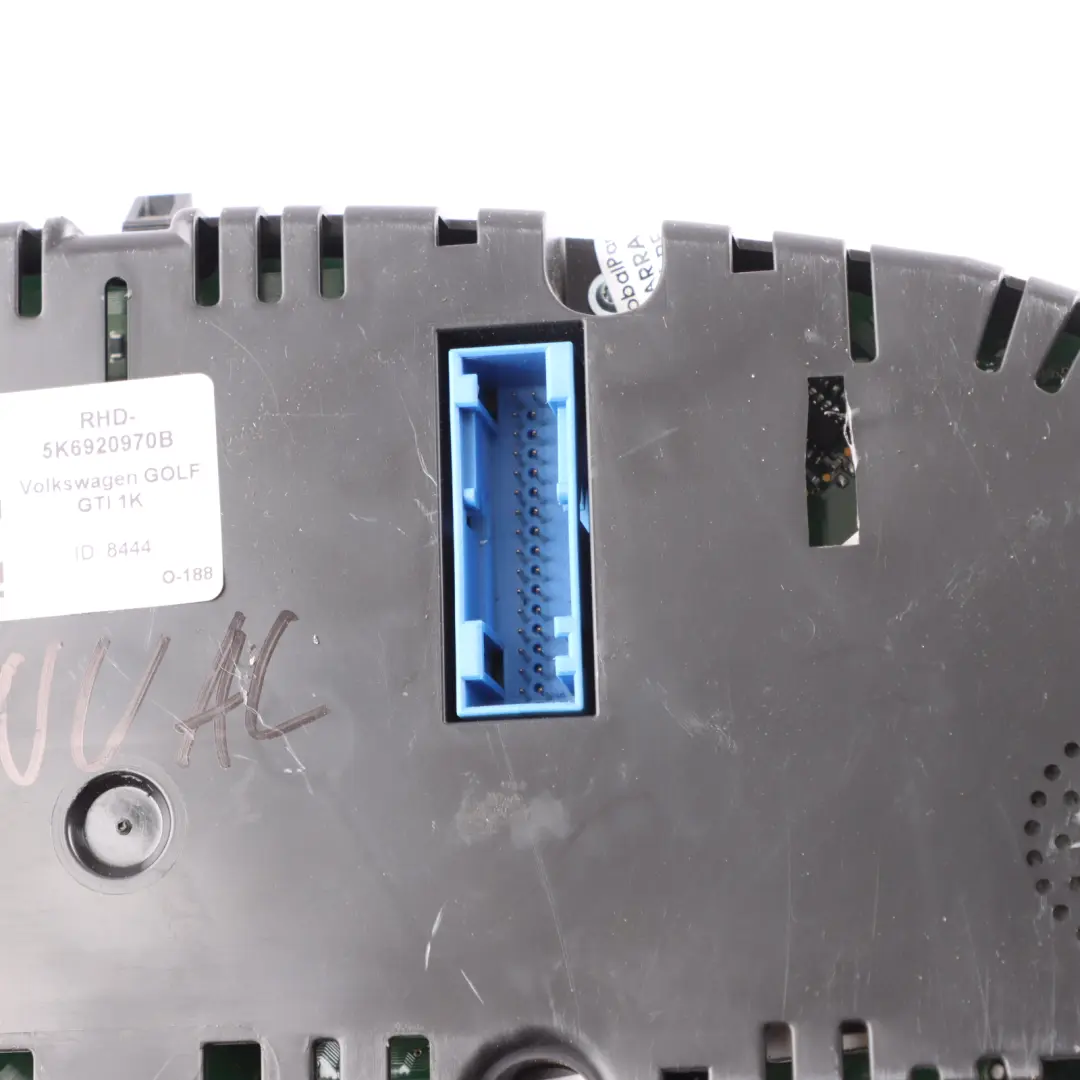 Mk6 Instrument Cluster Speedometer Manual Petrol to Volkswagen Golf GTI with Part number 5K6920970B Volkswagen Golf GTI Mk6 Instrument Cluster Speedometer Manual Petrol - SKU RHD-5K6920970B - Part number 5K6920970B
