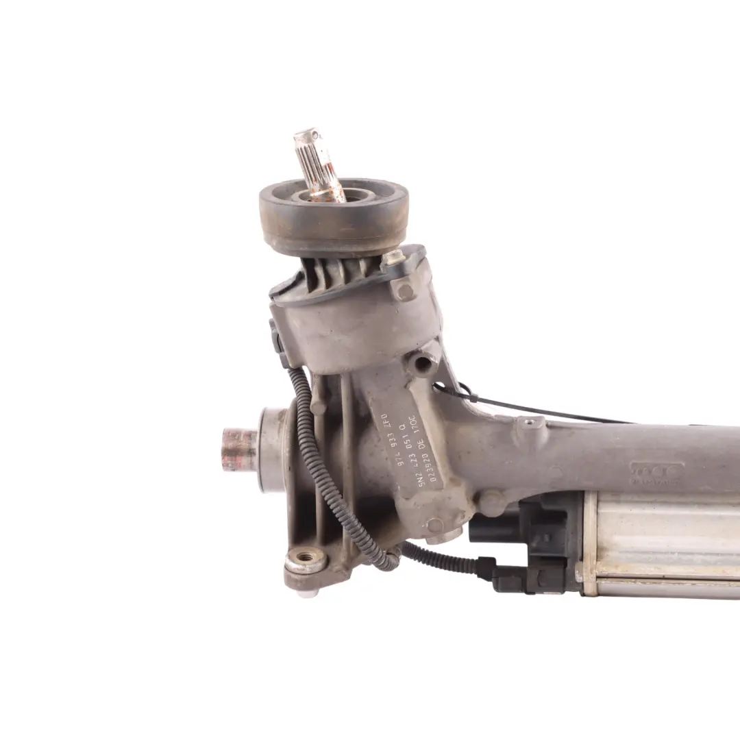 Steering Rack Steering Unit Motor to Audi Q3 8U Electric Power with Part number 5N2423051Q Audi Q3 8U Electric Power Steering Rack Steering Unit Motor - SKU RHD-5N2423051Q - Part number 5N2423051Q
