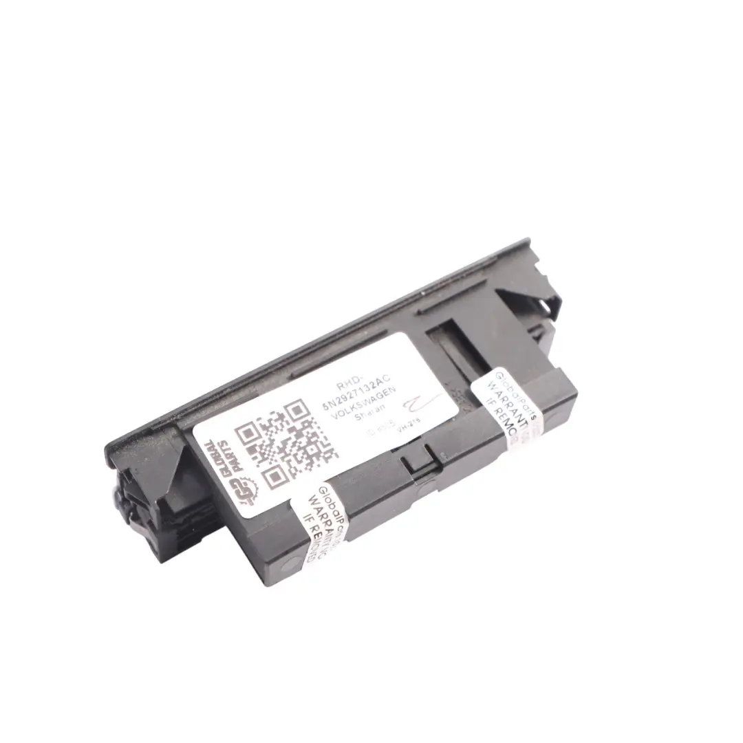 VW Volkswagen Sharan 7N ESP Traction Panel On Off Switch Block Panel - SKU RHD-5N2927132AC - Part number 5N2927132AC