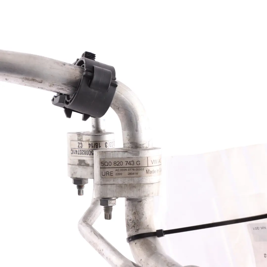 Mk3 Audi A3 8V Air Conditioning A/C Air Con Pipe Hose Line to Seat Leon with Part number 5Q2816738B Seat Leon Mk3 Audi A3 8V Air Conditioning A/C Air Con Pipe Hose Line - SKU RHD-5Q2816738B-2 - Part number 5Q2816738B