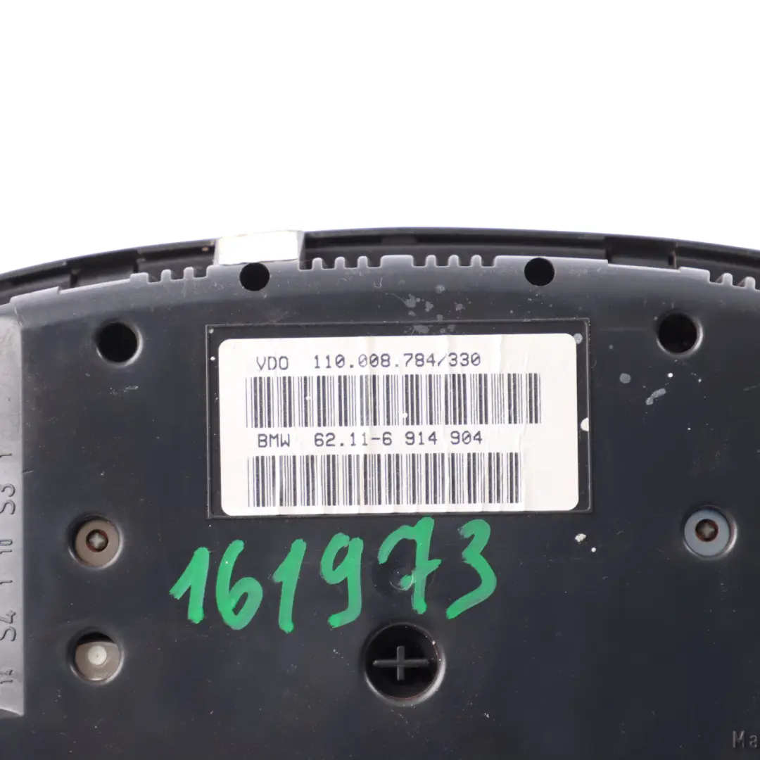 BMW X5 E53 Instrument Cluster Speedo Clocks Automatic Diesel 160K Miles - SKU RHD-6914904 - Part number 6914904
