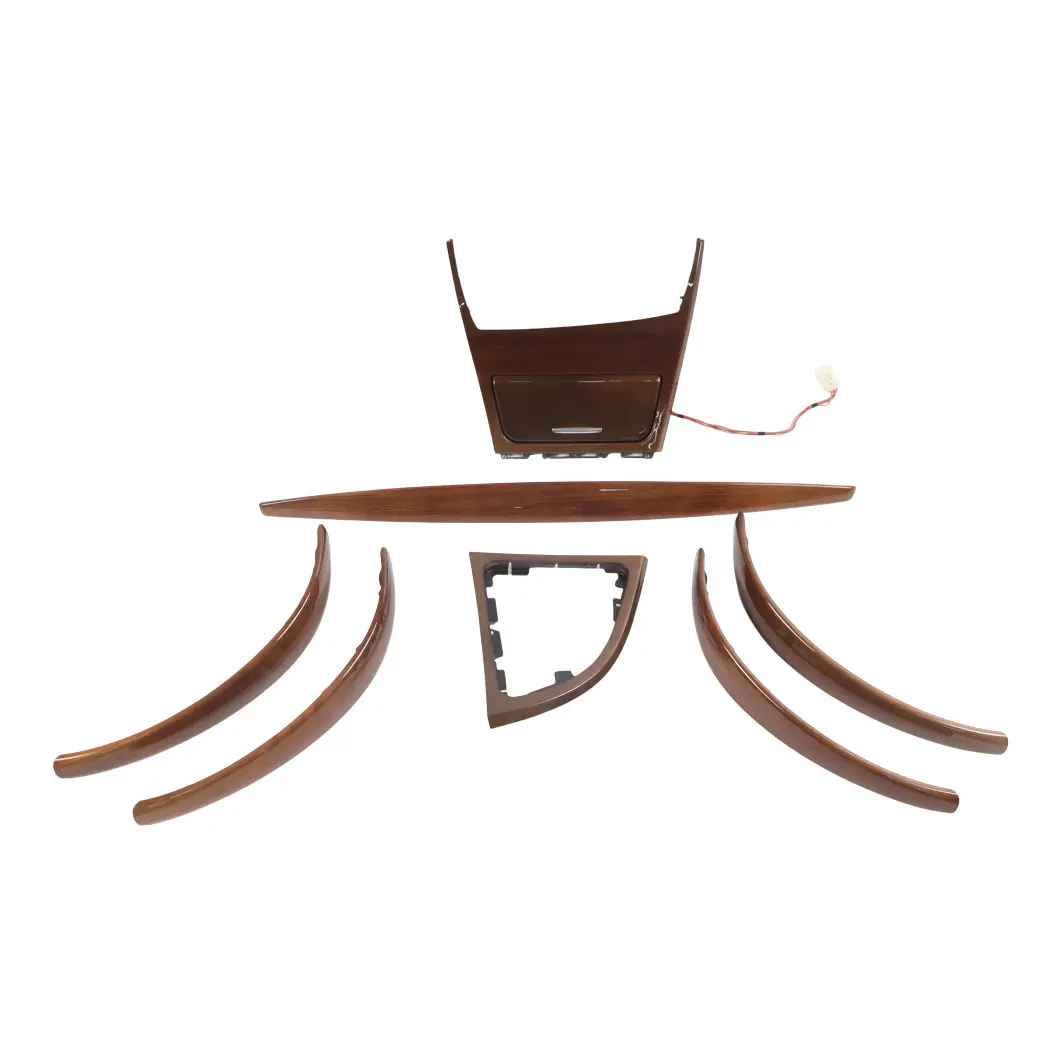 BMW E87 Interior Trim Set Dashboard Ashtray Cover Console Wood Walnut Light - SKU RHD-6966498 - Part number Trim, instrument panel, walnut
