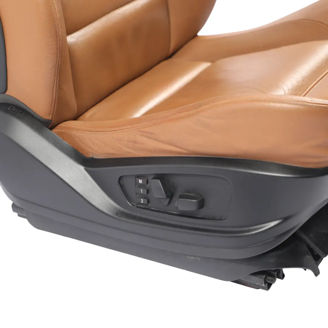 Front Seat Sport Heated Memory Settel Brown Leather Right O/S to BMW X5 E70 X6 E71 with Part number 6974525 BMW X5 E70 X6 E71 Front Seat Sport Heated Memory Settel Brown Leather Right O/S - SKU RHD-6974525-1 - Part number 6974525