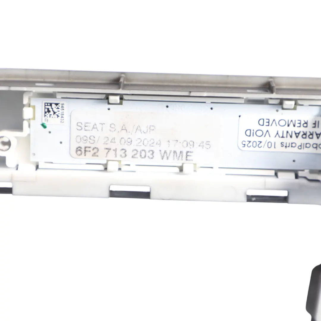 Transmission Gear Knob Surround Cover Trim to Seat Ibiza FR KJ1 Automatic with Part number 6F2713203 Seat Ibiza FR KJ1 Automatic Transmission Gear Knob Surround Cover Trim - SKU RHD-6F2713203-1 - Part number 6F2713203