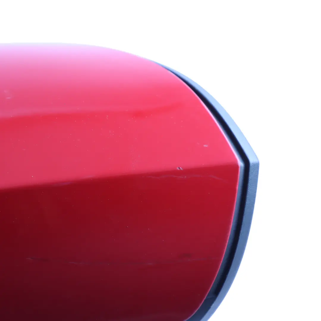 Seat Ibiza Mk4 6J Wing Mirror Door Outside Left N/S Emotion Red - S3H - SKU RHD-6J2857507H-EMR - Part number 6J2857507H