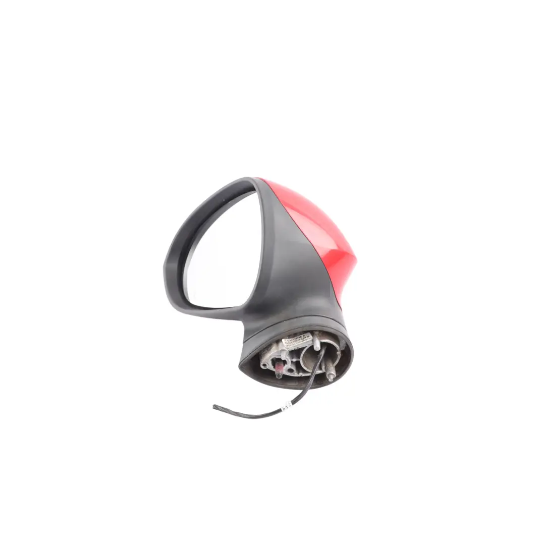 Seat Ibiza Mk4 6J Wing Mirror Door Outside Left N/S Emotion Red - S3H - SKU RHD-6J2857507H-EMR - Part number 6J2857507H