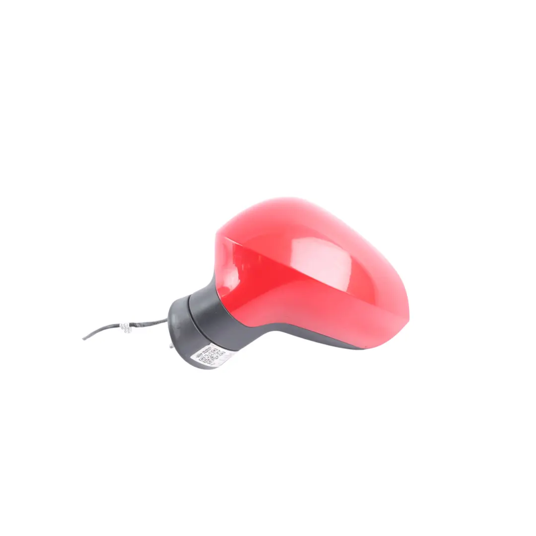 Seat Ibiza Mk4 6J Wing Mirror Door Outside Left N/S Emotion Red - S3H - SKU RHD-6J2857507H-EMR - Part number 6J2857507H