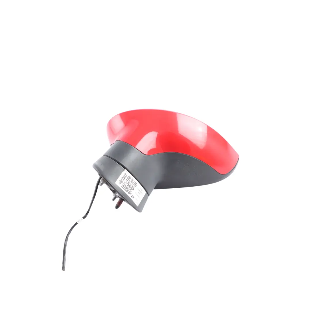Seat Ibiza Mk4 6J Wing Mirror Door Outside Left N/S Emotion Red - S3H - SKU RHD-6J2857507H-EMR - Part number 6J2857507H