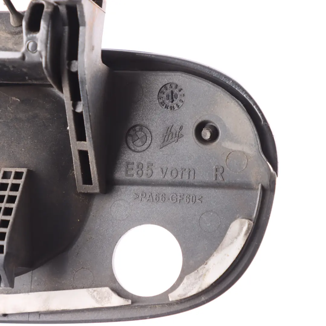 BMW Z4 E85 Outer Door Opener Right Grab Handle O/S Black Sapphire Metallic - 475 - SKU RHD-7036784-BS - Part number 7036784