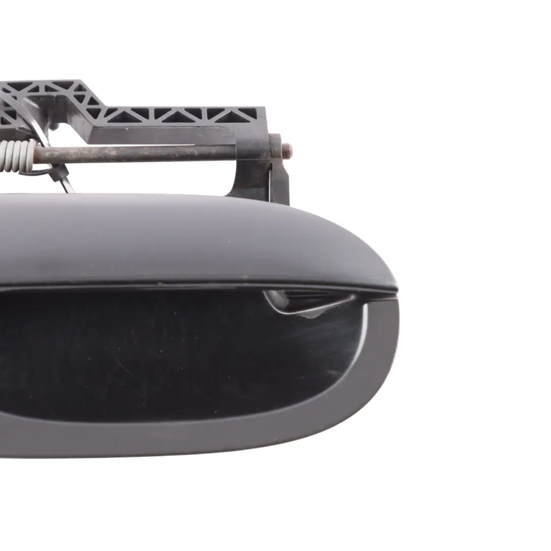 BMW Z4 E85 Outer Door Opener Right Grab Handle O/S Black Sapphire Metallic - 475 - SKU RHD-7036784-BS - Part number 7036784