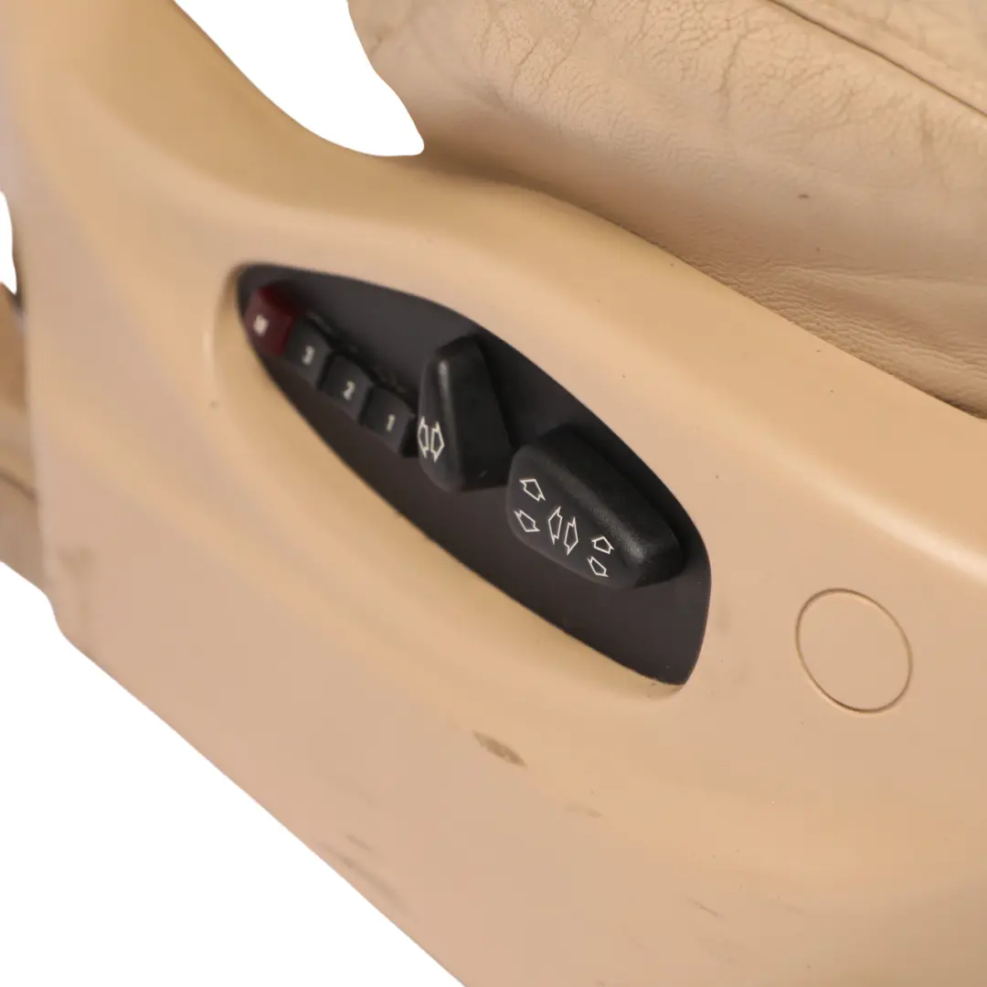 BMW X5 E53 Sport Seat Front Right O/S Memory Walknappa Leather Hellbeige - SKU RHD-7131095-1 - Part number 7131095