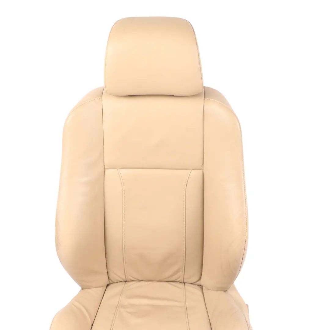 BMW X5 E53 Heated Sport Front Left N/S Beige Leather Electric Seat Memory - SKU RHD-7131095 - Part number 7131095