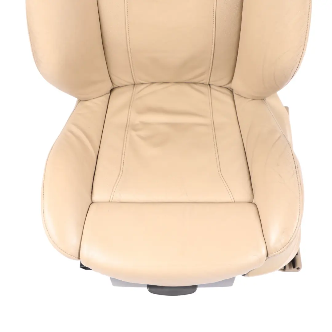 BMW X5 E53 Heated Sport Front Left N/S Beige Leather Electric Seat Memory - SKU RHD-7131095 - Part number 7131095