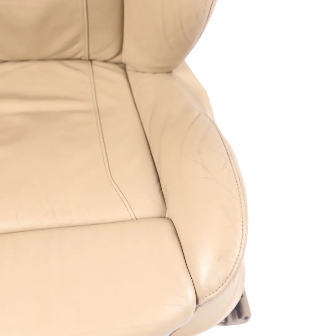 BMW X5 E53 Heated Sport Front Left N/S Beige Leather Electric Seat Memory - SKU RHD-7131095 - Part number 7131095