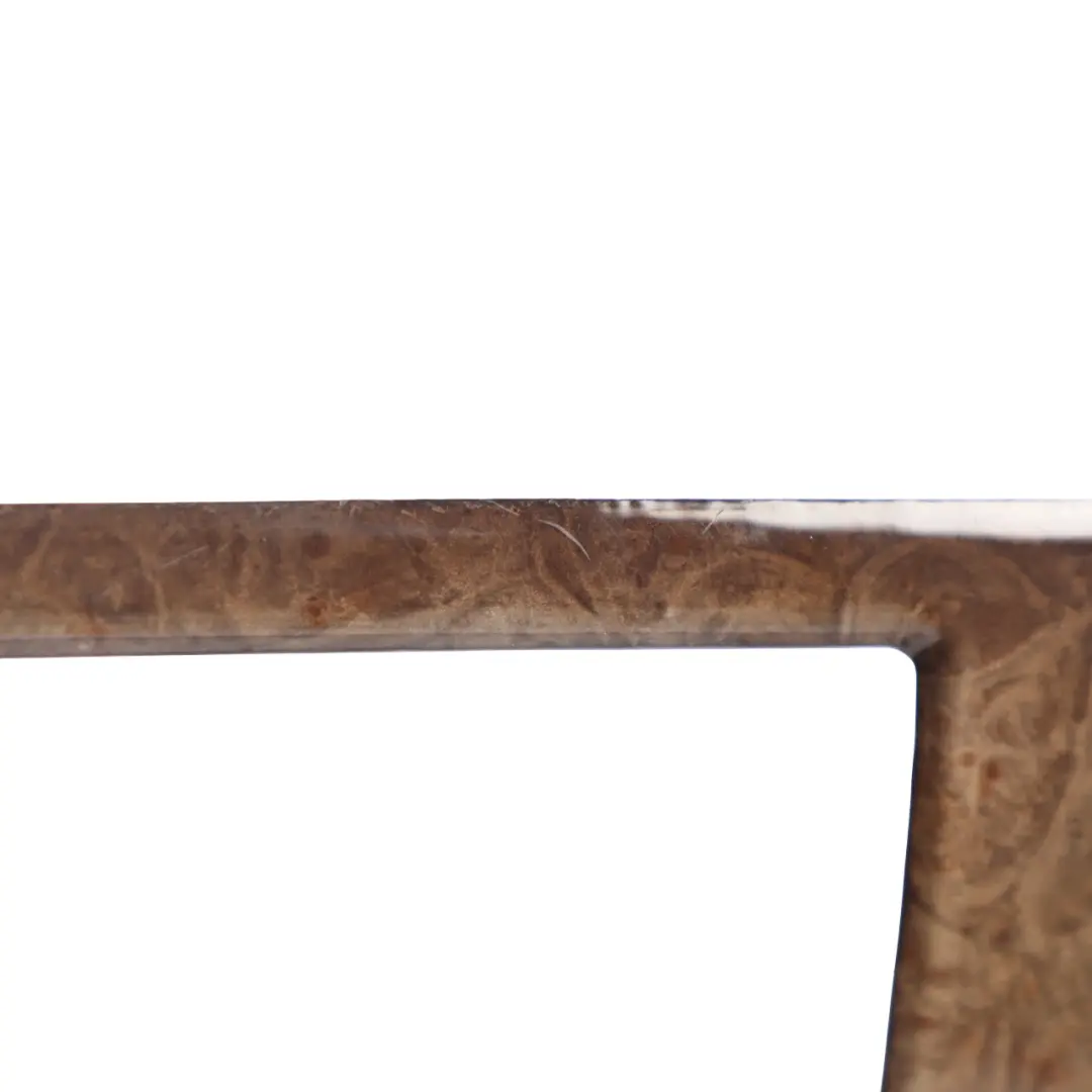 BMW E63 E64 Dashboard Trim Strip Cover Set High Grade Wood Birke Grau - SKU RHD-7136221-3 - Part number 7136221