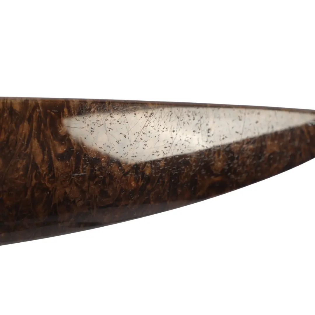 BMW E63 E64 Dashboard Trim Strip Cover Set High Grade Wood Birke Grau - SKU RHD-7136221-3 - Part number 7136221