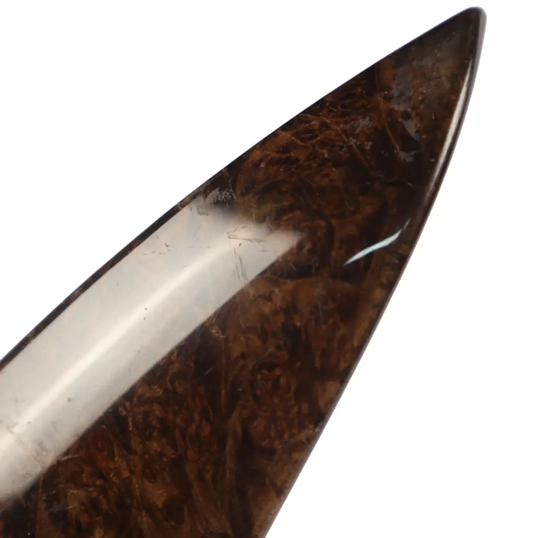 BMW E63 E64 Dashboard Trim Strip Cover Set High Grade Wood Birke Grau - SKU RHD-7136221-3 - Part number 7136221