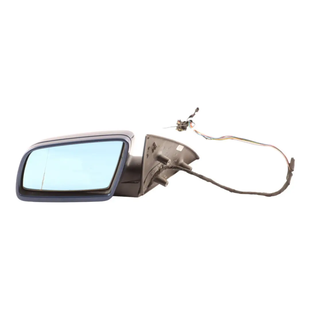 Heated Left Wing Mirror N/S Mysticblau Metallic - A07 to BMW E63 E64 M Sport with Part number 7189363 BMW E63 E64 M Sport Heated Left Wing Mirror N/S Mysticblau Metallic - A07 - SKU RHD-7189363-MYS - Part number 7189363