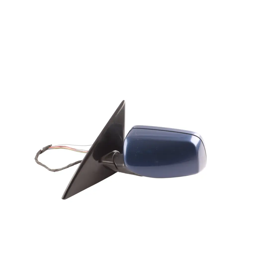 Heated Left Wing Mirror N/S Mysticblau Metallic - A07 to BMW E63 E64 M Sport with Part number 7189363 BMW E63 E64 M Sport Heated Left Wing Mirror N/S Mysticblau Metallic - A07 - SKU RHD-7189363-MYS - Part number 7189363