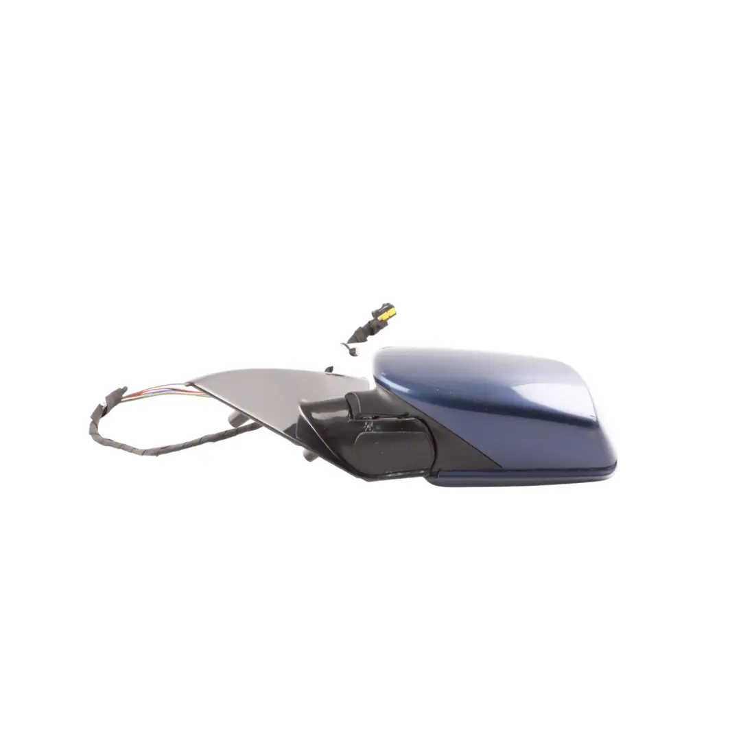 BMW E63 E64 M Sport Heated Left Wing Mirror N/S Mysticblau Metallic - A07 - SKU RHD-7189363-MYS - Part number 7189363