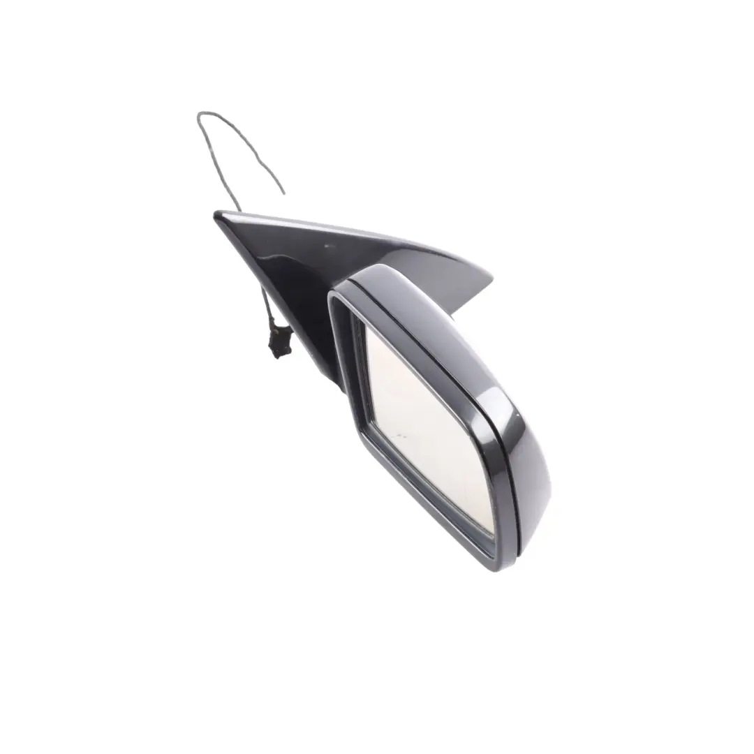 BMW 6 E63 E64 Auto Dip Power Fold M Sport Right Wing Mirror O/S Black Sapphire - SKU RHD-7189462-BS - Part number 7189462