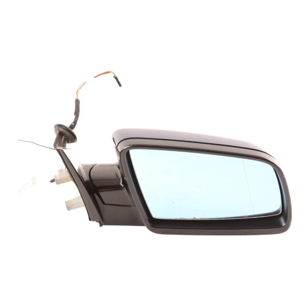 Wing Mirror BMW E60 E61 LCI M Sport Right O/S High Gloss Deep Sea Blue - A76 to with Part number 7189634 Wing Mirror BMW E60 E61 LCI M Sport Right O/S High Gloss Deep Sea Blue - A76 - SKU RHD-7189634-DSB - Part number 7189634