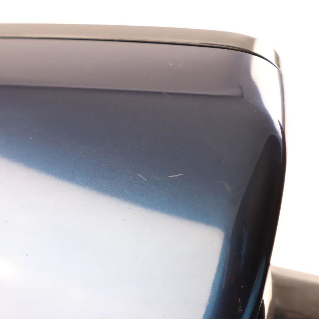  Wing Mirror BMW E60 E61 LCI M Sport Right O/S High Gloss Deep Sea Blue - A76 - SKU RHD-7189634-DSB - Part number 7189634
