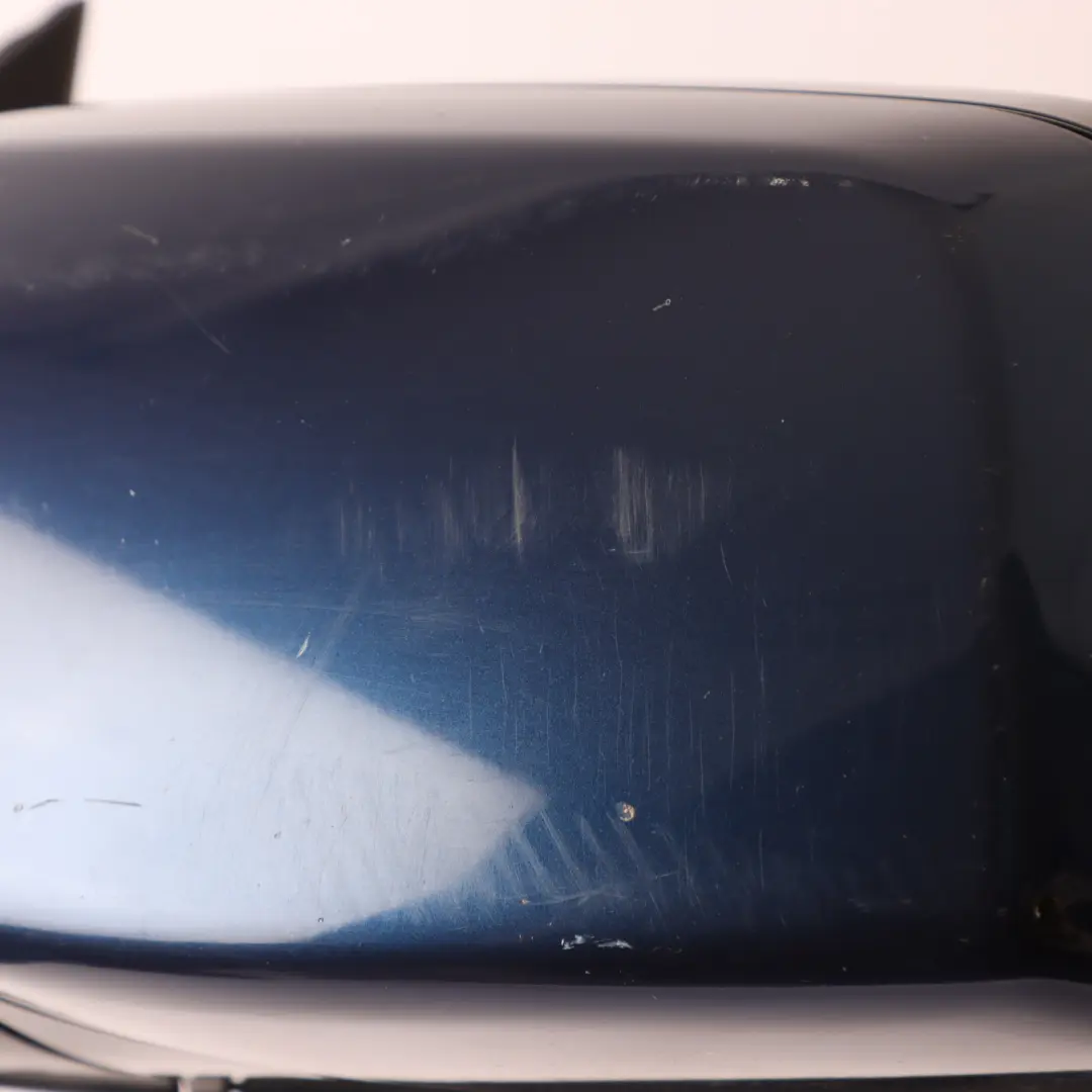  Wing Mirror BMW E60 E61 LCI M Sport Left N/S High Gloss Deep Sea Blue - A76 - SKU RHD-7189635-DSB - Part number 7189635