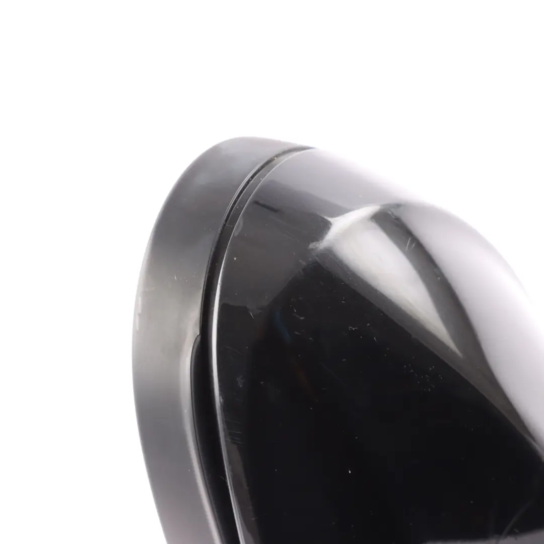 BMW E90 E91 Power Fold Heated Wing Mirror Right O/S Black Sapphire 475 - SKU RHD-7189970-BS - Part number 7189970