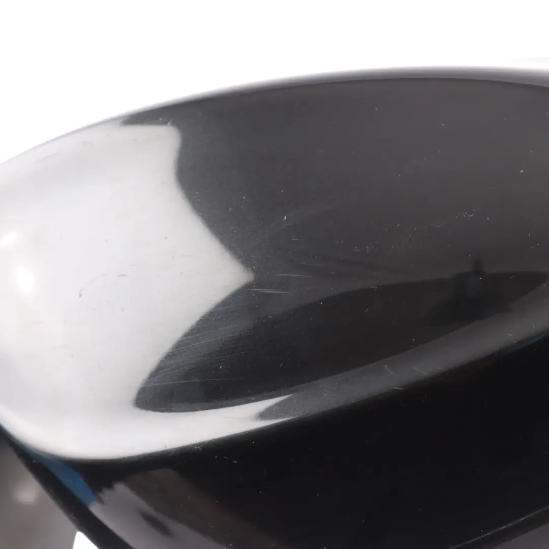 BMW E90 E91 Power Fold Heated Wing Mirror Right O/S Black Sapphire 475 - SKU RHD-7189970-BS - Part number 7189970