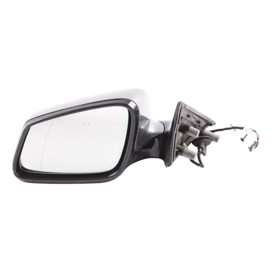 Wing Mirror Left N/S High Gloss Spacegrau Metallic - A52 to BMW E60 E61 LCI M Sport with Part number 7203531 BMW E60 E61 LCI M Sport Wing Mirror Left N/S High Gloss Spacegrau Metallic - A52 - SKU RHD-7203531-SCG - Part number 7203531