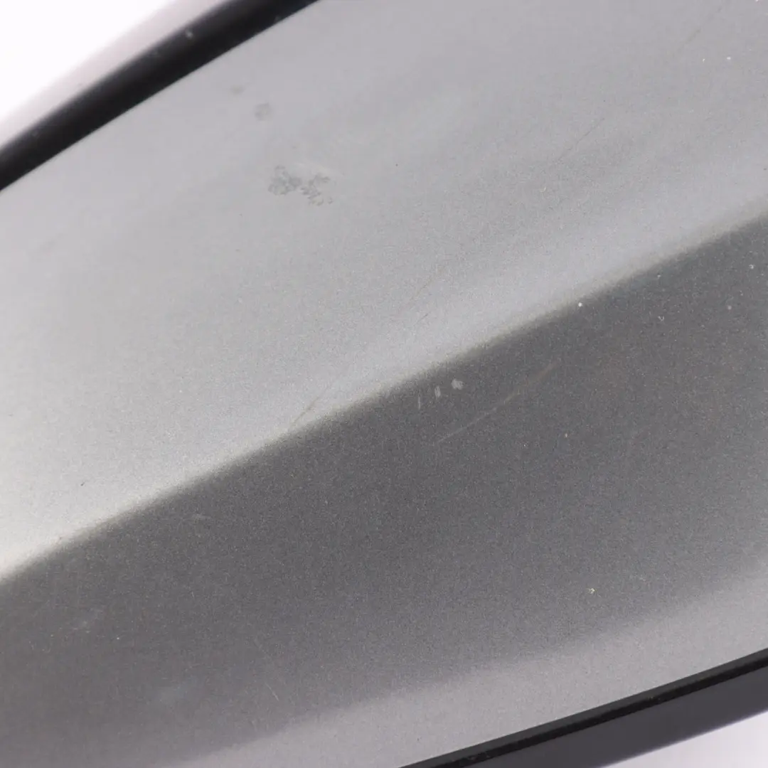BMW E60 E61 LCI M Sport Wing Mirror Left N/S High Gloss Spacegrau Metallic - A52 - SKU RHD-7203531-SCG - Part number 7203531