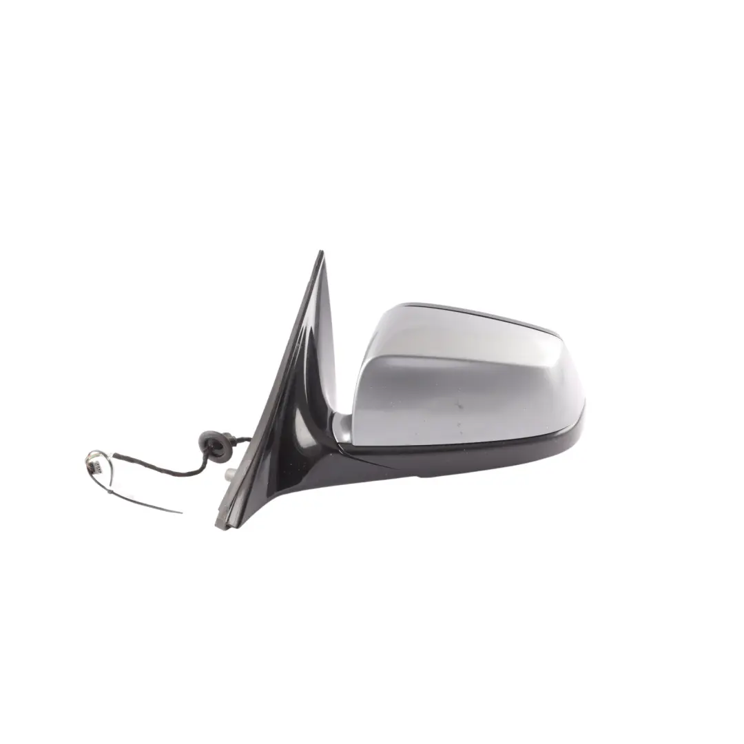 Wing Mirror Left N/S High Gloss Spacegrau Metallic - A52 to BMW E60 E61 LCI M Sport with Part number 7203531 BMW E60 E61 LCI M Sport Wing Mirror Left N/S High Gloss Spacegrau Metallic - A52 - SKU RHD-7203531-SCG - Part number 7203531