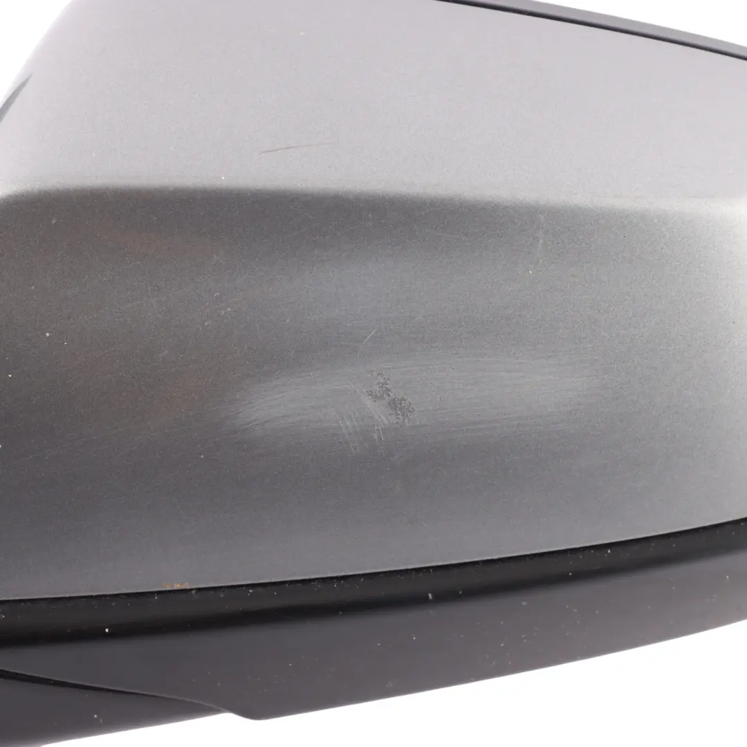Wing Mirror Left N/S High Gloss Spacegrau Metallic - A52 to BMW E60 E61 LCI M Sport with Part number 7203531 BMW E60 E61 LCI M Sport Wing Mirror Left N/S High Gloss Spacegrau Metallic - A52 - SKU RHD-7203531-SCG - Part number 7203531