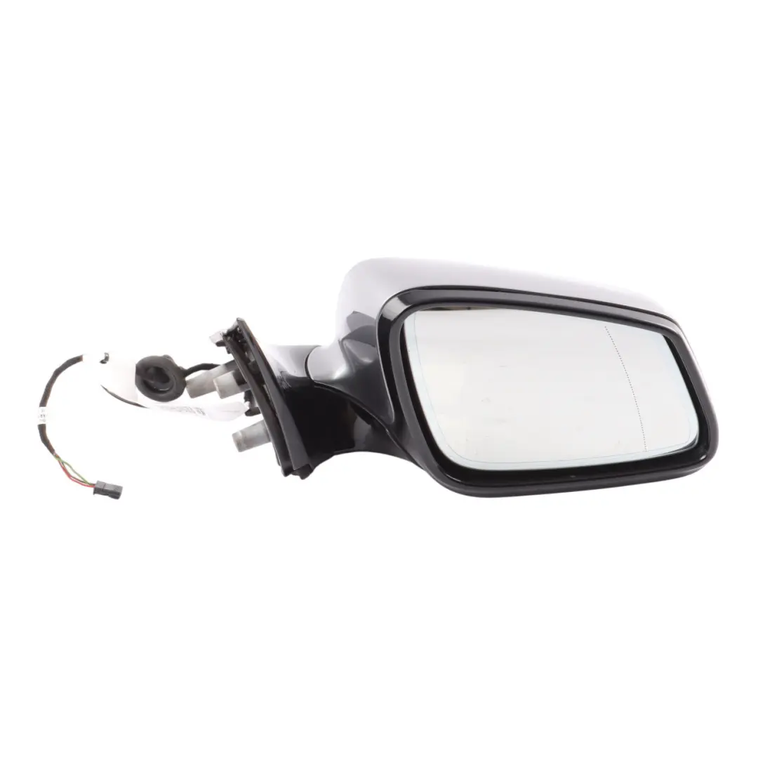 BMW E60 E61 LCI M Sport Wing Mirror Right O/S Spacegrau Metallic - A52 - SKU RHD-7203532-SCG - Part number 7203532