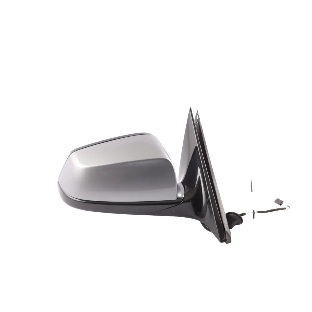 BMW E60 E61 LCI M Sport Wing Mirror Right O/S Spacegrau Metallic - A52 - SKU RHD-7203532-SCG - Part number 7203532