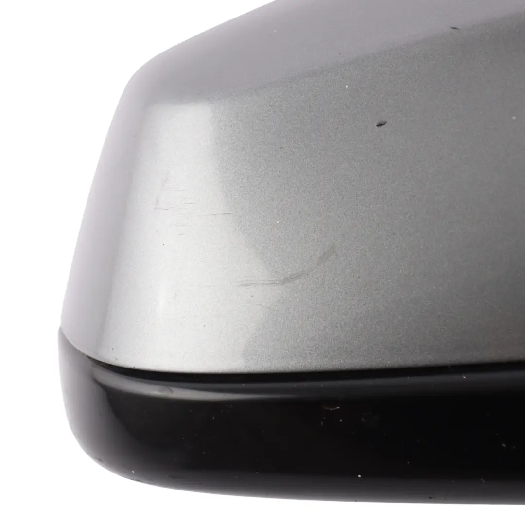 BMW E60 E61 LCI M Sport Wing Mirror Right O/S Spacegrau Metallic - A52 - SKU RHD-7203532-SCG - Part number 7203532