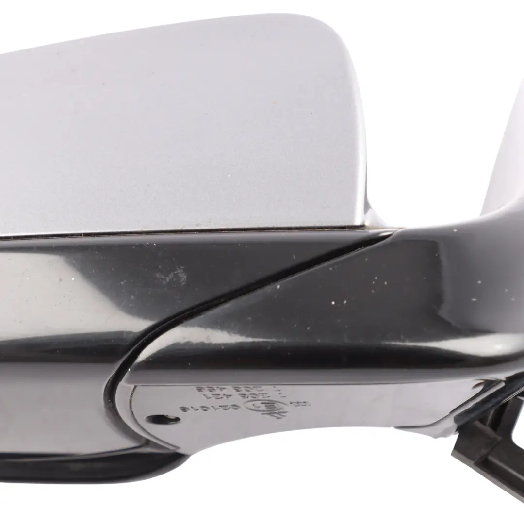 BMW E60 E61 LCI M Sport Wing Mirror Right O/S Spacegrau Metallic - A52 - SKU RHD-7203532-SCG - Part number 7203532