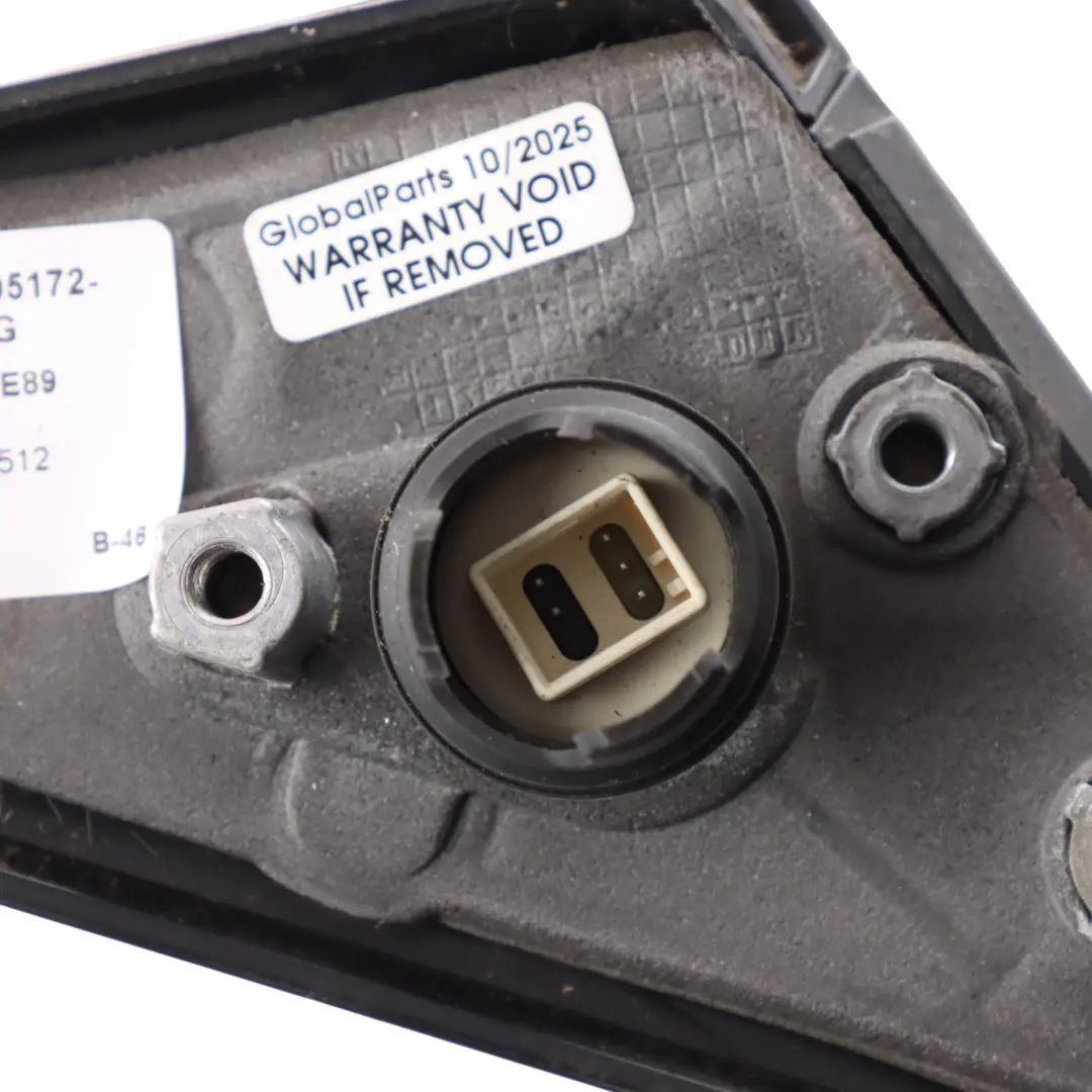 Heated Mirror Wing Right O/S Spacegrau Metallic - A52 to BMW Z4 E89 with Part number 7205172 BMW Z4 E89 Heated Mirror Wing Right O/S Spacegrau Metallic - A52 - SKU RHD-7205172-SCG - Part number 7205172