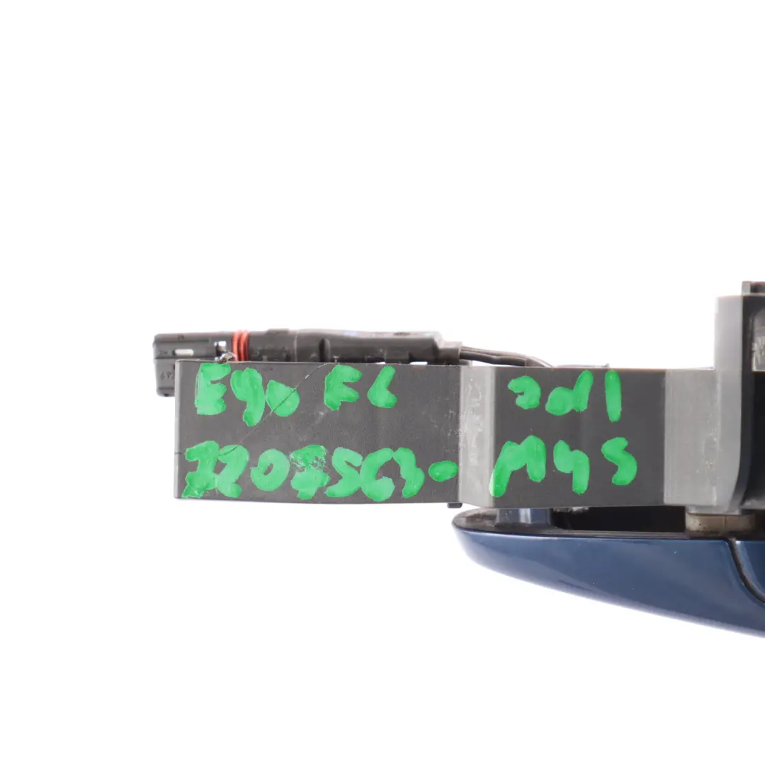 Complete Grab Handle Comfort Front Left N/S Mysticblau Metallic A07 to BMW E90 E91 with Part number 7207563 BMW E90 E91 Complete Grab Handle Comfort Front Left N/S Mysticblau Metallic A07 - SKU RHD-7207563-MYS - Part number 7207563