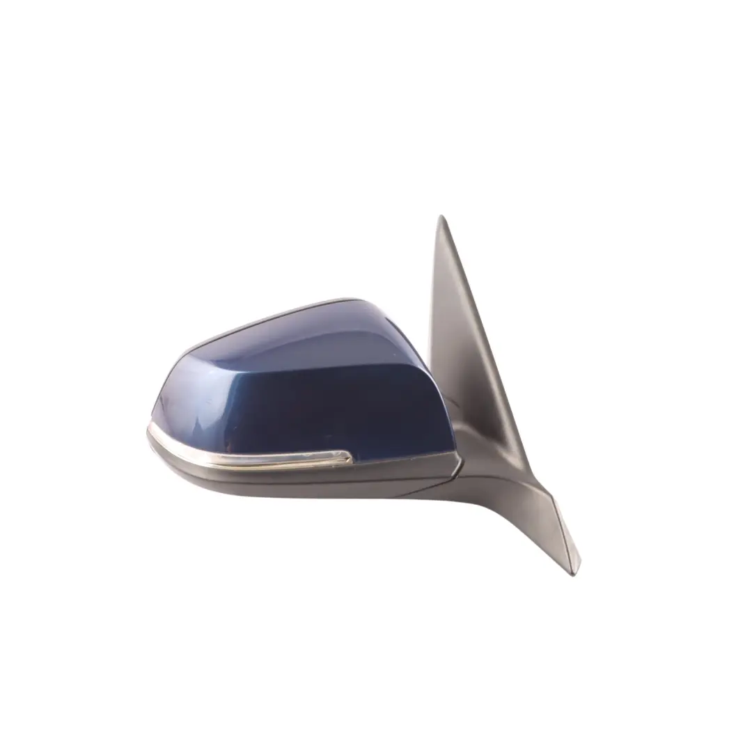 BMW F20 F20 LCI Wing Mirror Heated Right O/S 6 Pins Tiefseeblau - A76 - SKU RHD-7242704-DSB2 - Part number 7242704