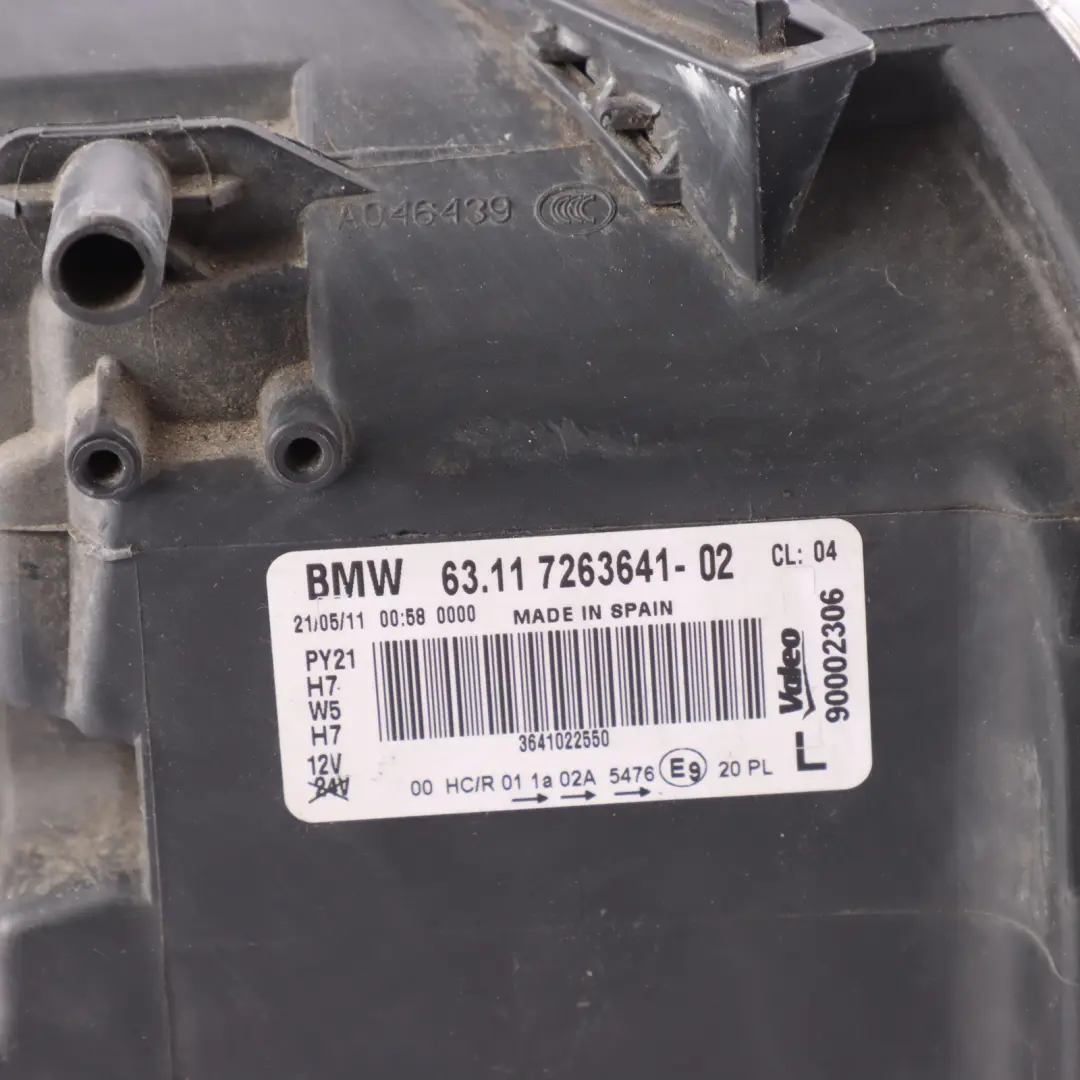 Headlight BMW E82 E88 Headlamp Light Lamp Front Left N/S to with Part number 7263641 Headlight BMW E82 E88 Headlamp Light Lamp Front Left N/S - SKU RHD-7263641-1 - Part number 7263641