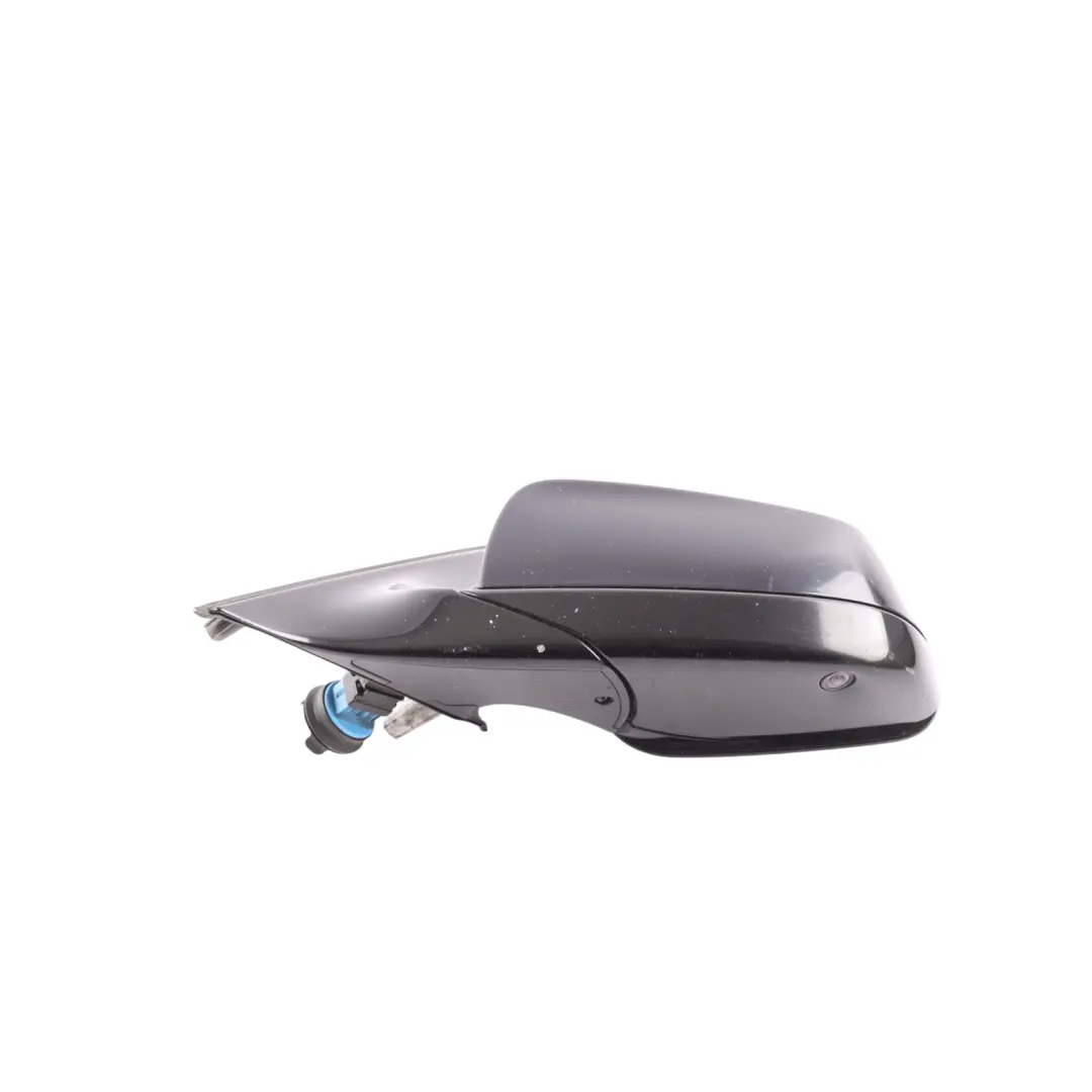 BMW F01 F02 Wing Mirror Heated Auto Dip Camera Left N/S Azurit Black - S34 - SKU RHD-7282171-AZB - Part number 7282171