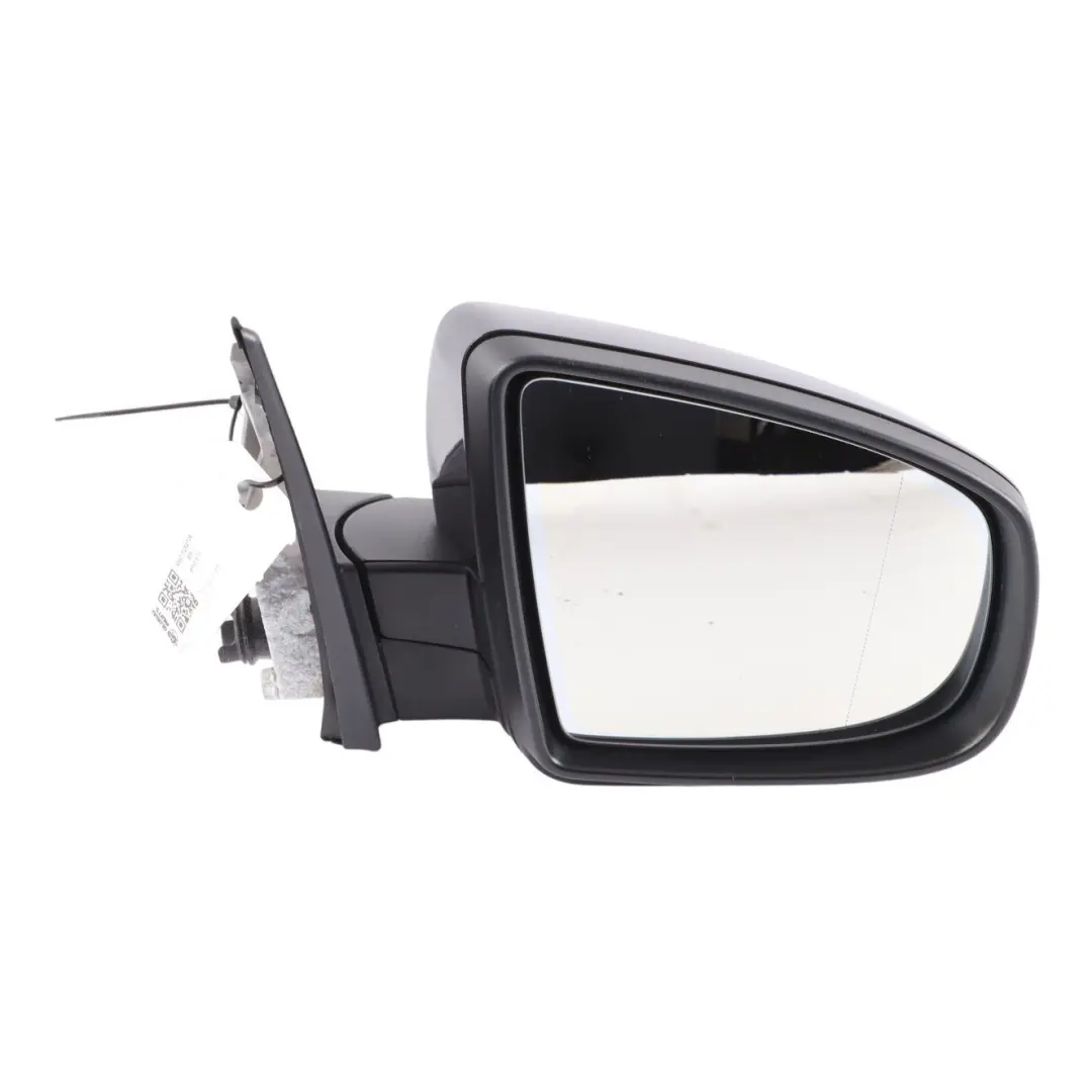 BMW X5 Series E70 Auto Dip Power Fold Right Wing Mirror O/S Black Sapphire 475 - SKU RHD-7282724-BS - Part number 7282724