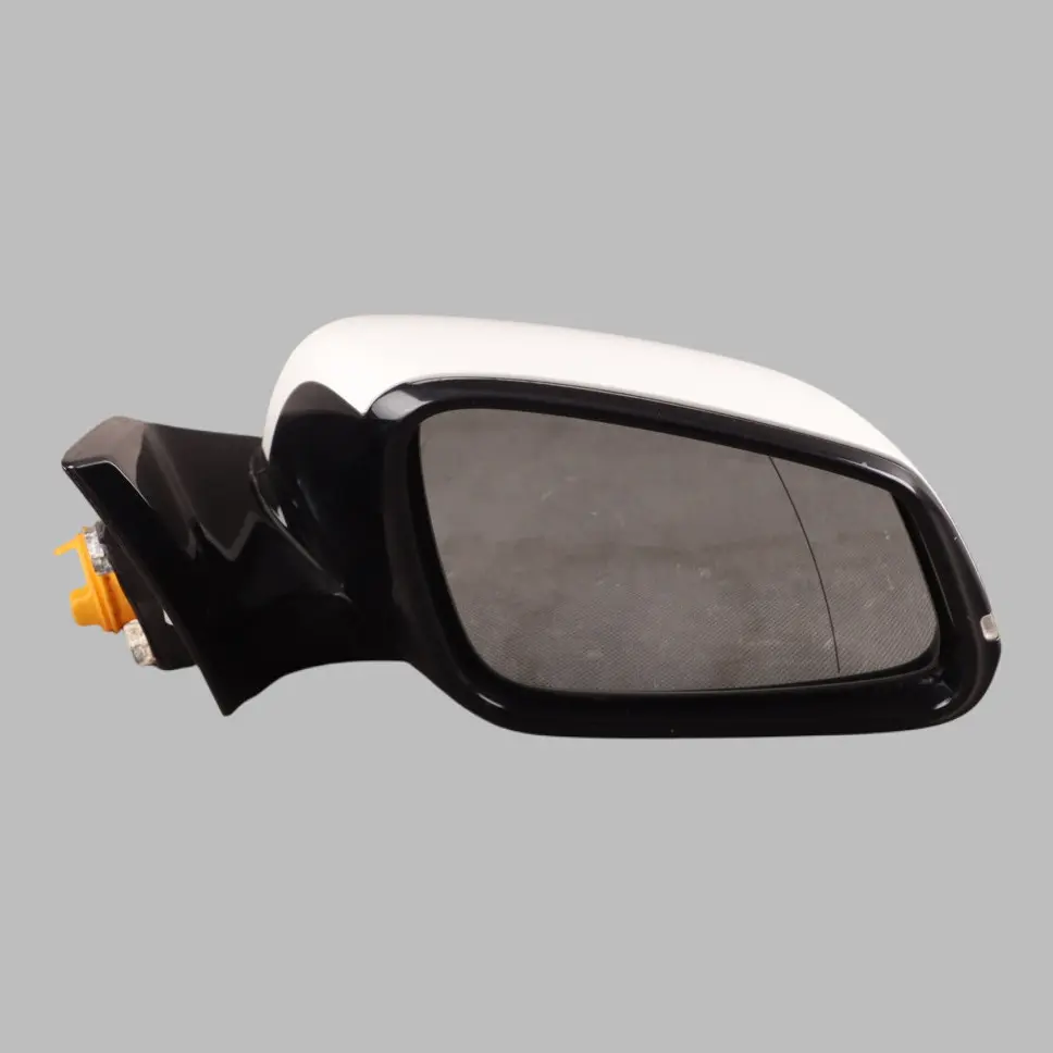 BMW F32 F36 Wing Mirror High Gloss Heated Right O/S 6 Pins Alpine White - 300 - SKU RHD-7285206-AW - Part number 7285206