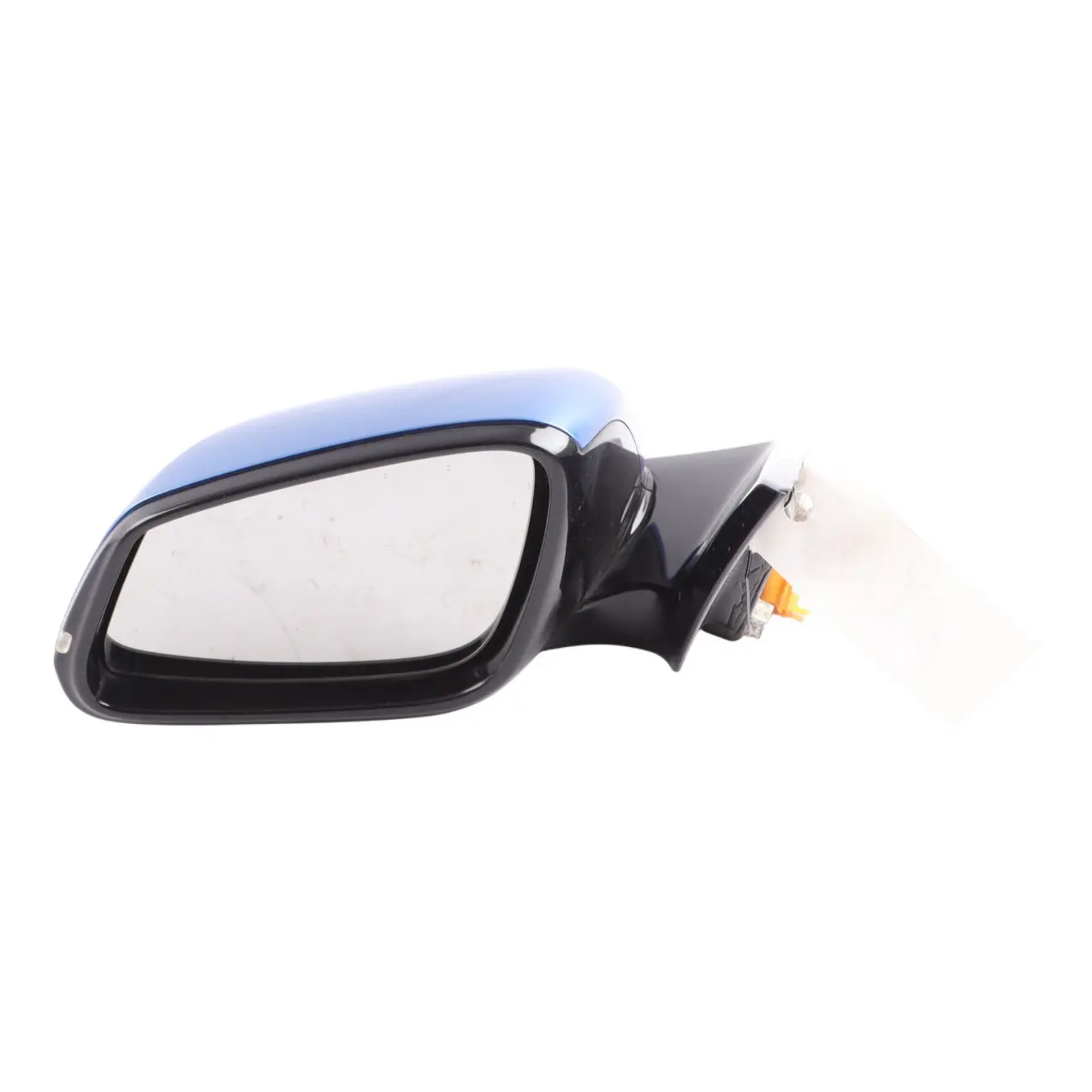 Wing Mirror BMW F32 F33 F36 Door Left N/S Shadow Line Heated Estoril Blue - B45