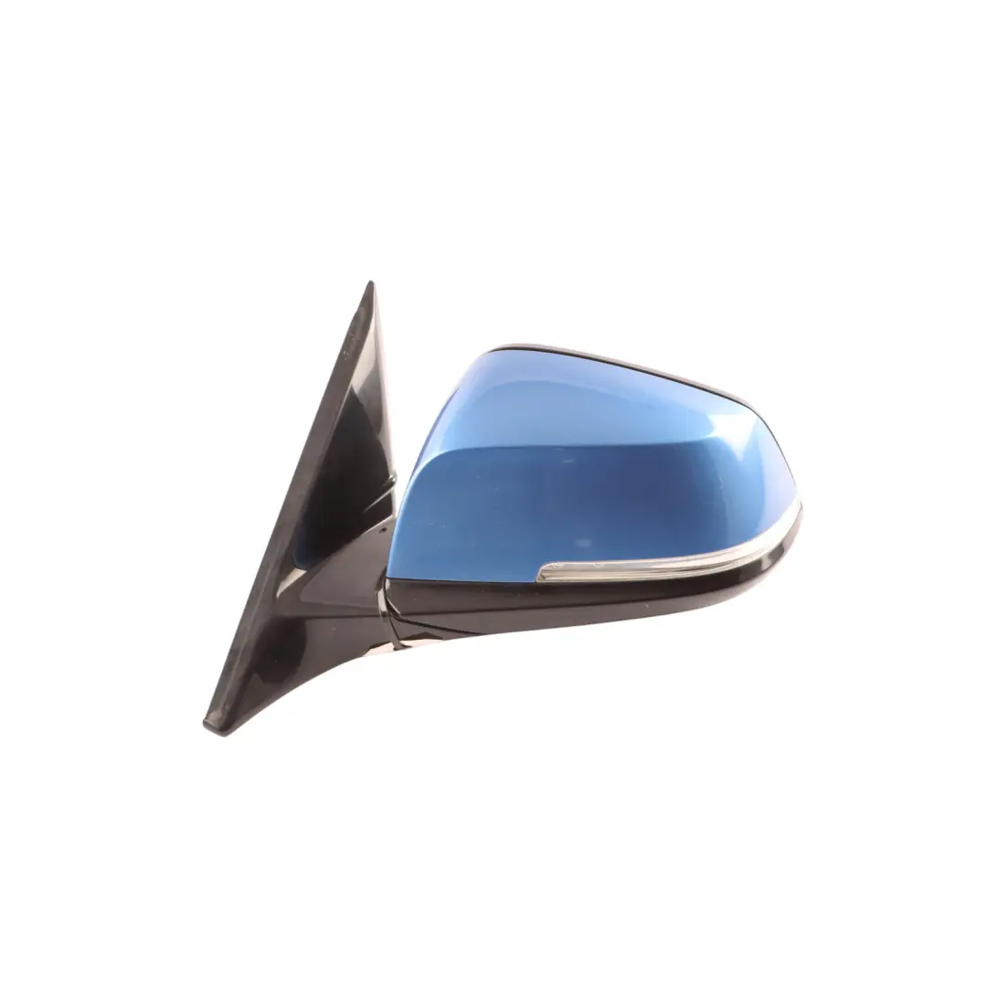 Heated Wing Mirror Left N/S Estoril Blau Metallic B45 to BMW F32 M Sport with Part number 7285219 BMW F32 M Sport Heated Wing Mirror Left N/S Estoril Blau Metallic B45 - SKU RHD-7285219-EB1 - Part number 7285219