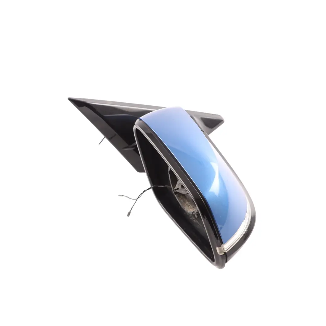 BMW F32 F33 F36 M Sport Heated Wing Mirror Right O/S Estoril Blau Metallic - B45 - SKU RHD-7285220-EB - Part number 7285220