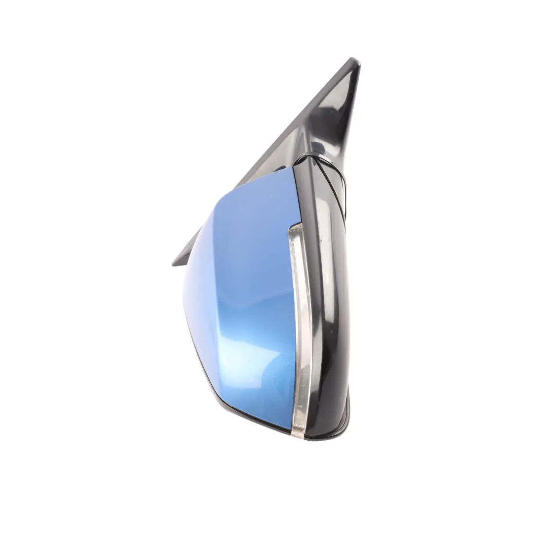 BMW F32 M Sport Heated Wing Mirror Right O/S Estoril Blau Metallic B45 - SKU RHD-7285220-EB1 - Part number 7285220